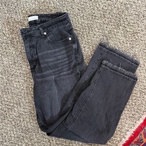 Loft curvy straight crop jean